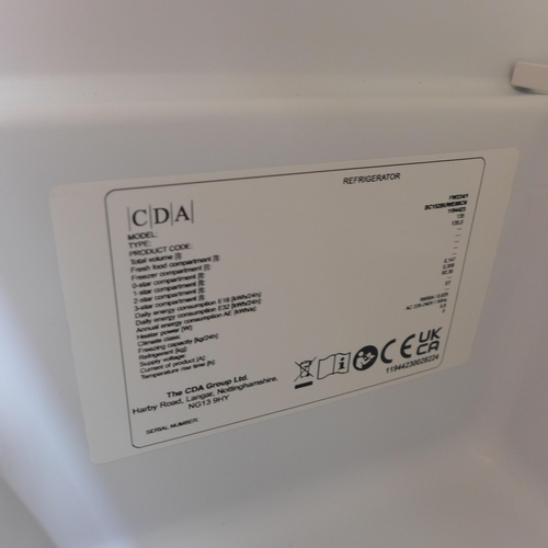 4013 - CDA Integrated under-counter Fridge, Original RRP £282.50 + Vat (468-177), *This lot is subject to V... 