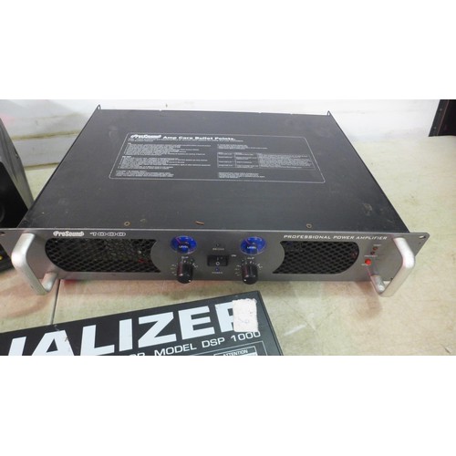 5144 - A quantity of stereo equipment including a Virtualizer DSP1000, 24-bit dual engine digital effects p... 