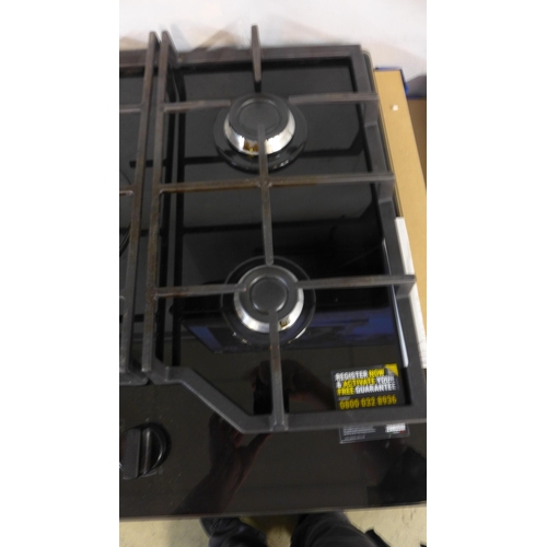 4029 - Zanussi Gas On Glass 5 Burner Hob (missing one hob cover) Original RRP £315.83 + Vat (468-80), *This... 