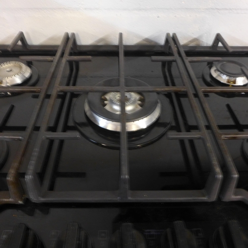 4029 - Zanussi Gas On Glass 5 Burner Hob (missing one hob cover) Original RRP £315.83 + Vat (468-80), *This... 