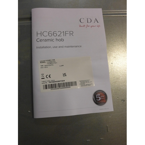 4030 - CDA 4 Zone Ceramic Hob, Original RRP £190.83 + Vat (468-18), *This lot is subject to VAT