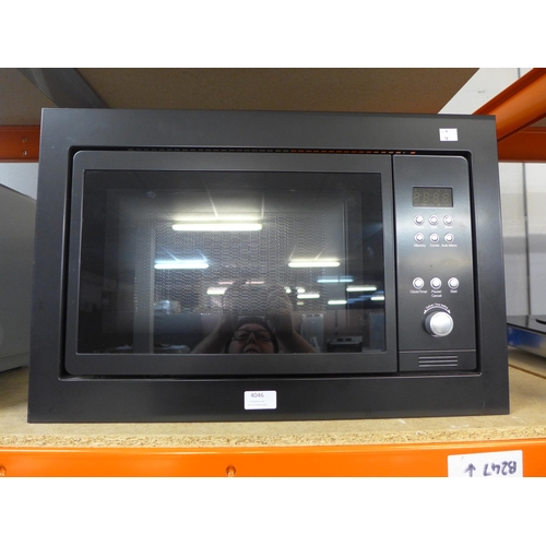 4046 - Built in black microwave Original RRP £350.00 + Vat (468-16), *This lot is subject to VAT