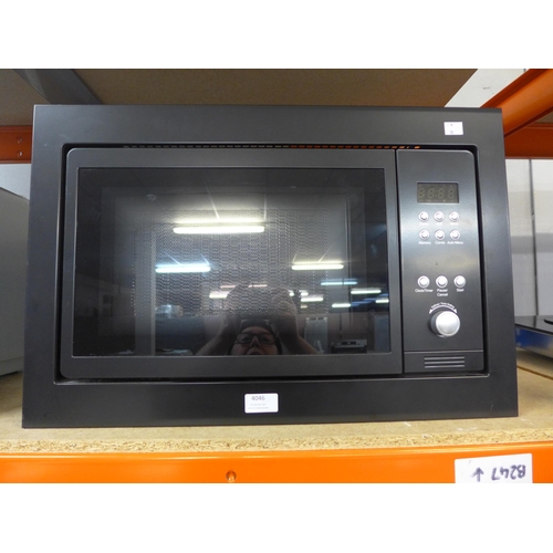 4046 - Built in black microwave Original RRP £350.00 + Vat (468-16), *This lot is subject to VAT