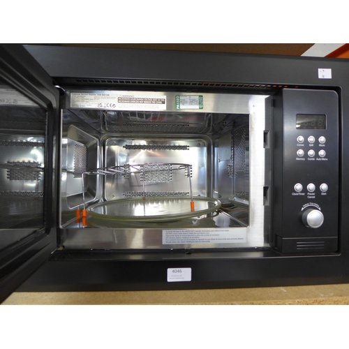 4046 - Built in black microwave Original RRP £350.00 + Vat (468-16), *This lot is subject to VAT