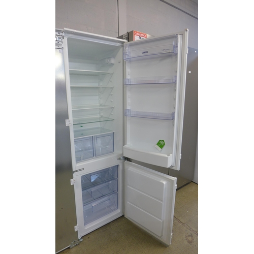 4058 - ZANUSSI integrated 60/40 Fridge freezer (Transit damage) Original RRP £500.00 + Vat (468-109), *This... 