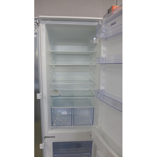 4058 - ZANUSSI integrated 60/40 Fridge freezer (Transit damage) Original RRP £500.00 + Vat (468-109), *This... 