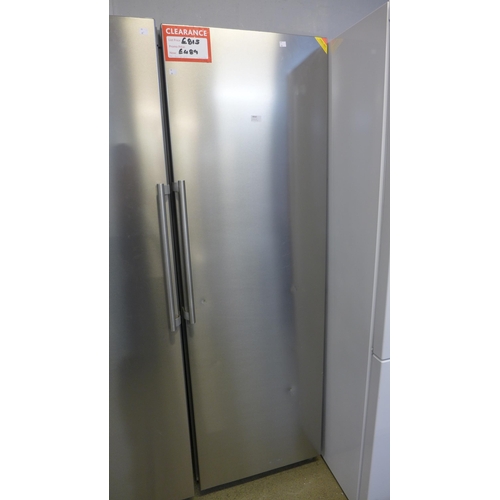 4060 - CDA Stainless Steel Freestanding Fridge, Original RRP £679.17 + Vat (468-68), *This lot is subject t... 