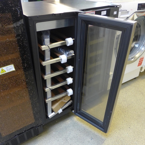 4069 - Karlson Under Counter 30cm Wine Cooler - Stainless Steel, Original RRP £650.00 + Vat (468-107), *Thi... 