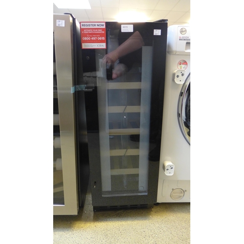 4070 - CDA Under Counter 30cm Wine Cooler, Original RRP £358.33 + Vat (468-100), *This lot is subject to VA... 