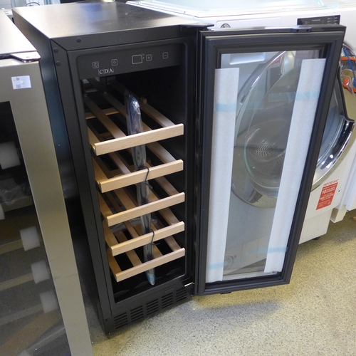 4070 - CDA Under Counter 30cm Wine Cooler, Original RRP £358.33 + Vat (468-100), *This lot is subject to VA... 