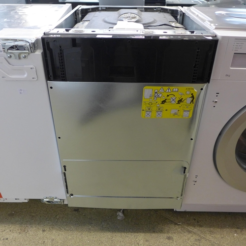 4076 - AEG Slimline Integrated Dishwasher (468-185) *This lot is subject to Vat