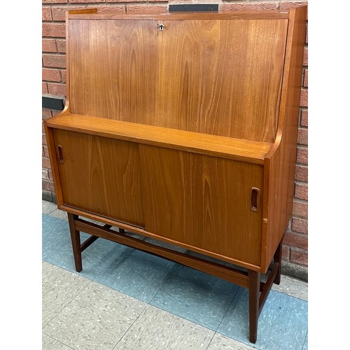 24 - A teak bureau