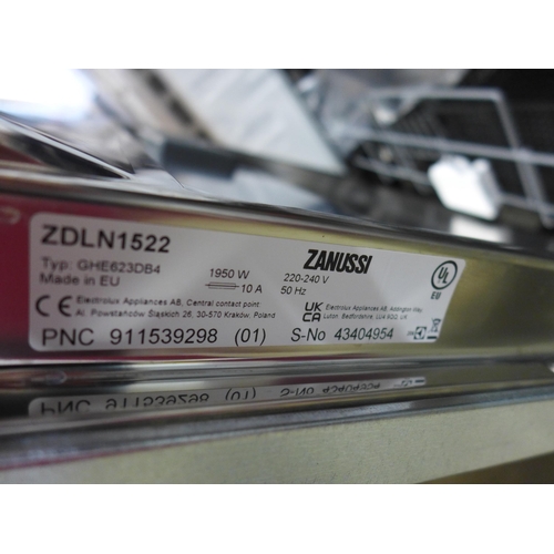 4085 - Zanussi Fully Intergrated Sliding Hinge Dishwasher, Original RRP £358.34 + Vat (468-36), *This lot i... 