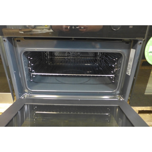 4094 - AEG Compact Multifunction Oven with Microwave - Black, (Damaged in transit) Original RRP £720.50 + V... 