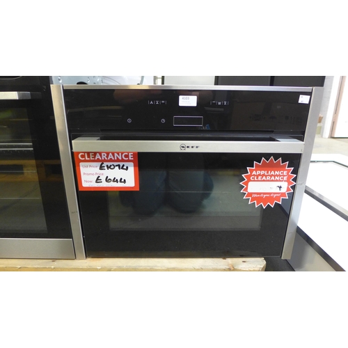 4103 - Neff 45L Compact Combi Microwave Oven - Stainless Steel, Original RRP £782.50 + Vat (468-61), *This ... 