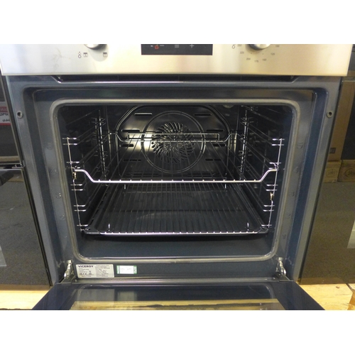 4112 - Viceroy Single Oven with EcoSteam - Stainless Steel , Original RRP £315.84 + Vat (468-21), *This lot... 