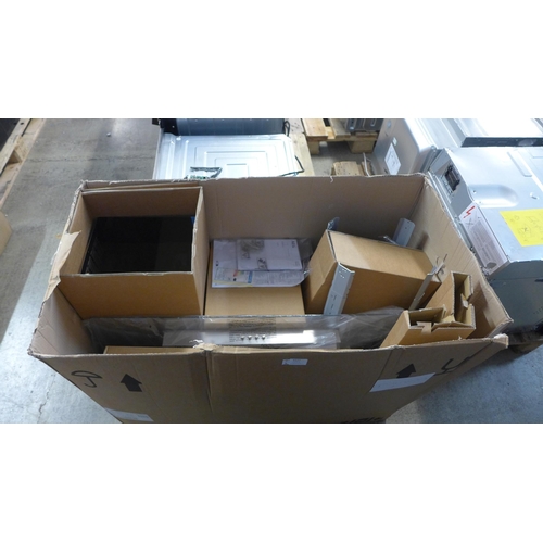 4127 - AEG flat glass Stainless Steel Cooker Hood (468-78), *This lot is subject to VAT