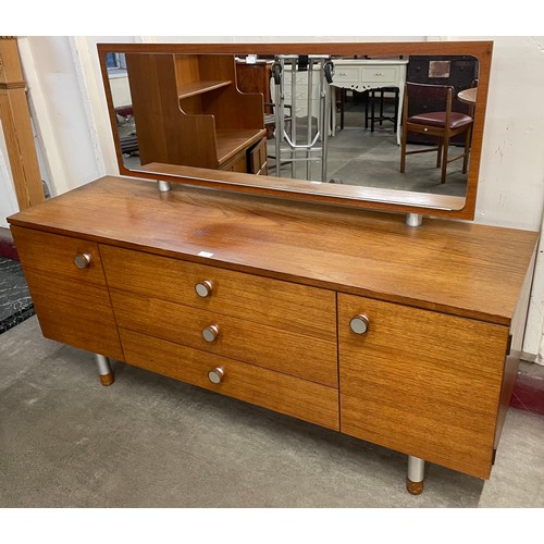 78 - A teak dressing table