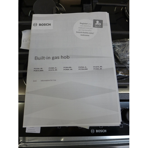 4137 - Bosch Gas 4 Burner Hob With Flameselect, Original RRP £237.50 + Vat (468-116), *This lot is subject ... 