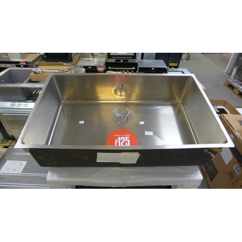 4144 - Blanco 1.0 Bowl Trough Style Sink (468-154), *This lot is subject to VAT