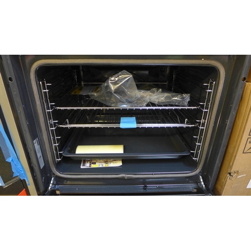 4147 - Zanussi Single Pyrolytic Oven  - Black, Original RRP £440.84 + Vat (468-139), *This lot is subject t... 