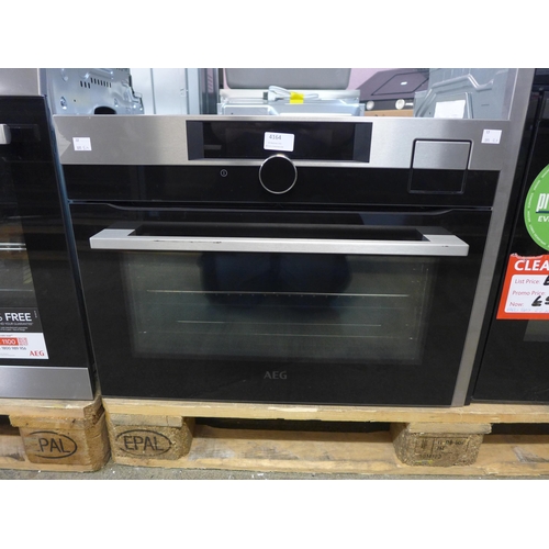 4164 - AEG Compact Single Oven With Steambake (AP.05.AEG.228) (468-191) *This lot is subject to Vat