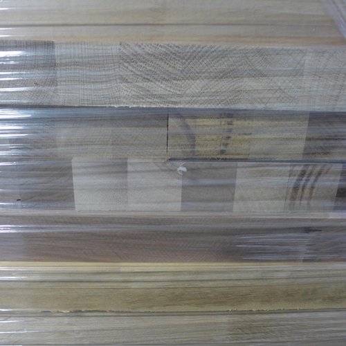 4167 - Pallet Of Solid Oak Offcuts, Original RRP £3420.00 + Vat (468-172), *This lot is subject to VAT