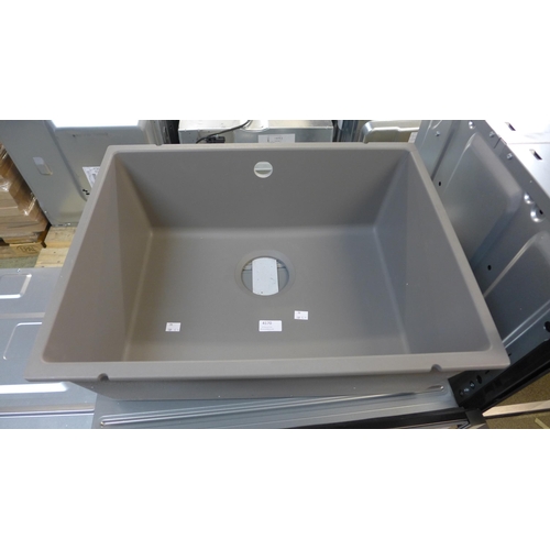 4170 - Grey Composite 1.0 Bowl Sink (468-189) *This lot is subject to Vat