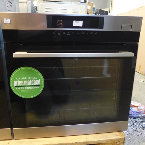 4183 - AEG Single Steam Oven, Original RRP £999.17 + Vat (468-96), *This lot is subject to VAT