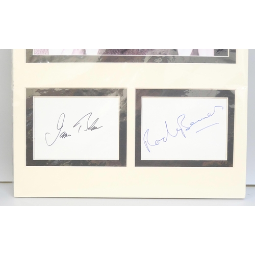 2014 - The Likely Lads, autograph display, James Bolam and Rodney Bewes, no CoA