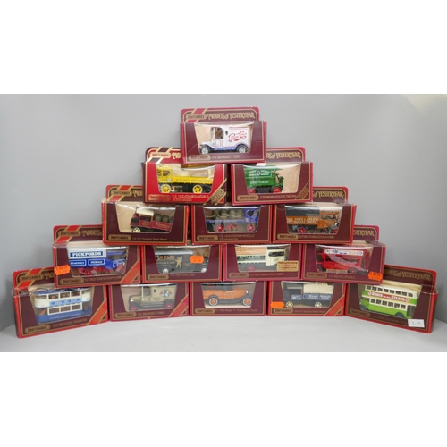 2112 - Fifteen Matchbox Models of Yesteryear model vehicles, boxed