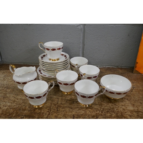 2250 - A collection of Paragon fine bone china teawares including cups, saucers, milk jug and side plates *... 