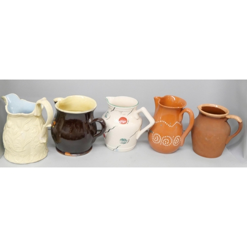 2274 - Eight jugs including Price Bros. **PLEASE NOTE THIS LOT IS NOT ELIGIBLE FOR IN-HOUSE POSTING AND PAC... 