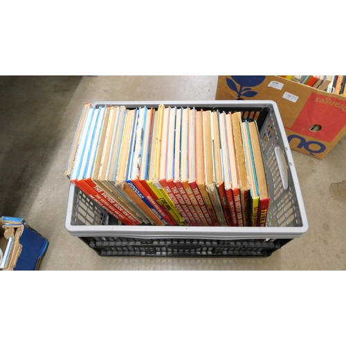 2298 - Two boxes of children's annuals including The Schoolgirl's Own 1923 **PLEASE NOTE THIS LOT IS NOT EL... 