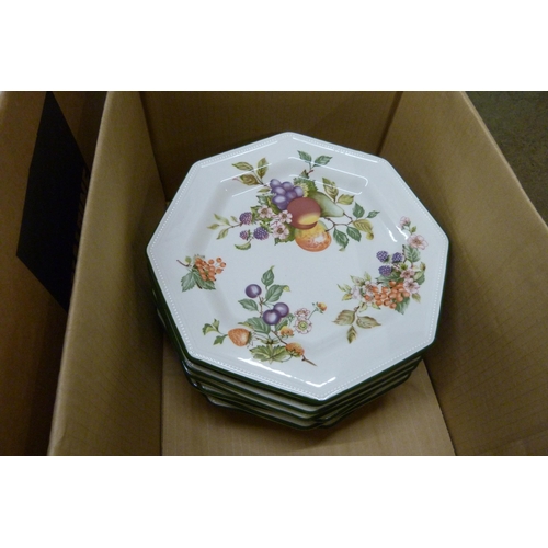 2305 - A set of Johnson Bros tea and dinner wares, Fresh Fruit design **PLEASE NOTE THIS LOT IS NOT ELIGIBL... 