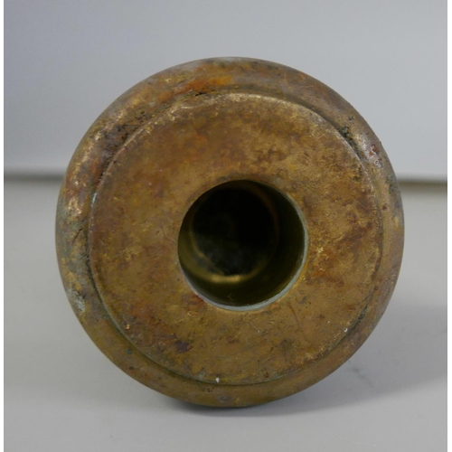 2310 - An early 20th century 50 Troy ounce brass bell weight