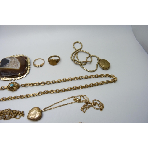 7200 - A collection of Victorian and later jewellery