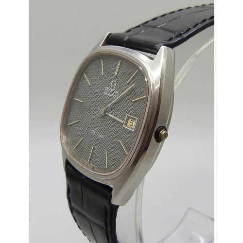 7259 - An Omega De Ville stainless steel quartz wristwatch, ref. 192.0028, 33mm