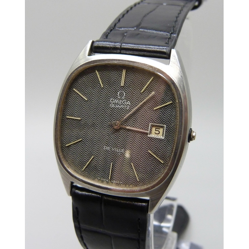 7259 - An Omega De Ville stainless steel quartz wristwatch, ref. 192.0028, 33mm