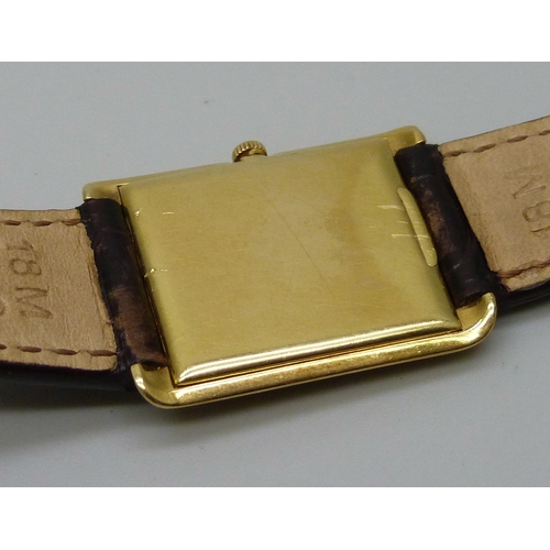 7273 - A Vacheron & Constantin 18ct yellow gold manual wind wristwatch, ref. 6123, circa 1961, 25mm, this l... 