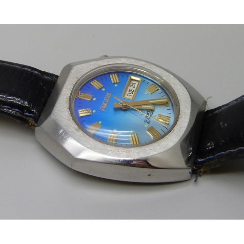 7288 - A Ricoh stainless steel automatic wristwatch