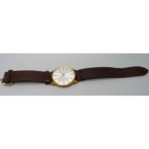 7297 - A Seiko Sportsmatic gold plated automatic wristwatch, ref. 15035, circa 1964, 36mm