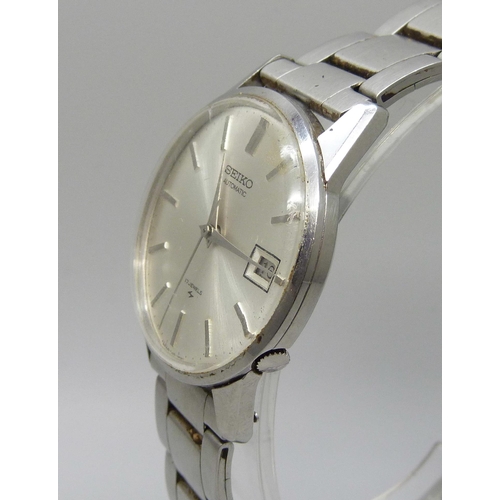 7299 - A Seiko stainless steel automatic wristwatch, ref. 7625-1994, circa 1968, 36mm