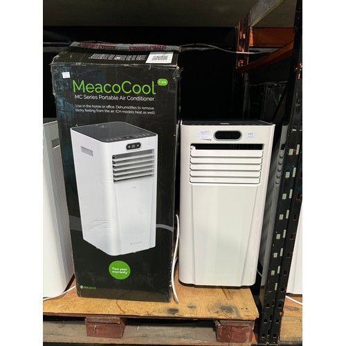 6313 - Meaco 10K Btu Aircon Unit with remote, box and accessories original RRP £299.99 *This lot is subject... 