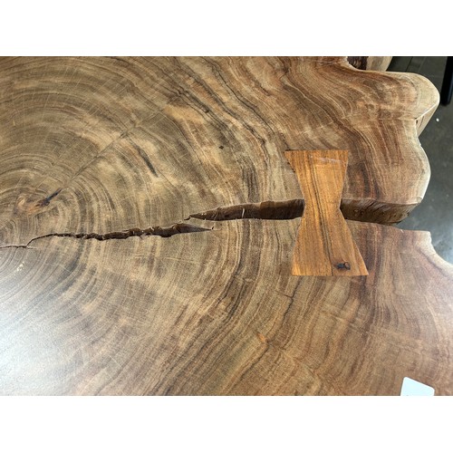 3077 - Live edge acacia wood coffee table *This lot is subject to VAT