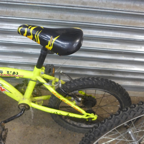 5188 - 2 boys bikes including a Crew Extreme BMX and a Concept Grizzly MTB