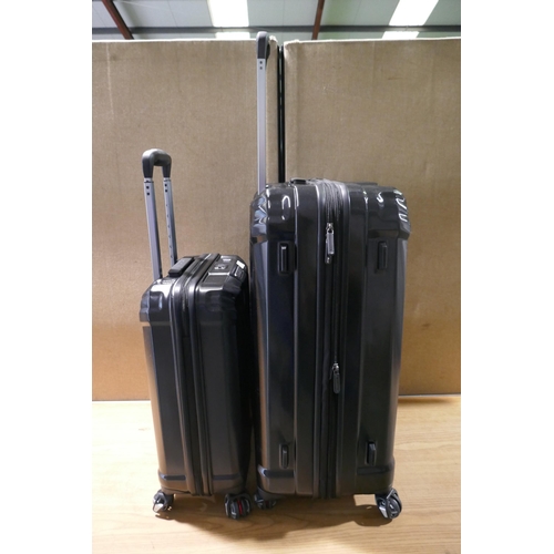 6006 - Samsonite Endure 2 piece black Hardside Suitcases with box, Original RRP £119.99 + Vat (340-200) *Th... 