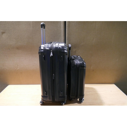 6008 - Samsonite Endure 2 piece black Hardside Suitcases with box, Original RRP £119.99 + Vat (340-284) *Th... 