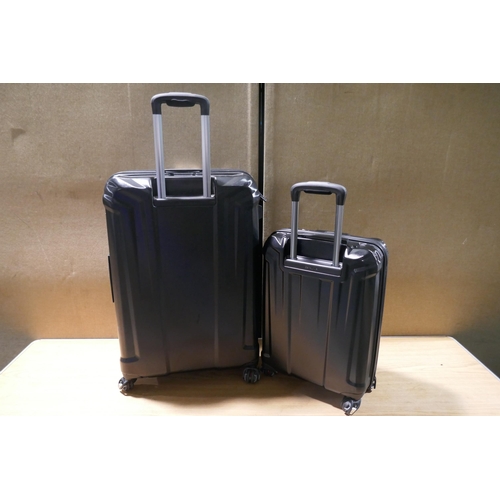 6008 - Samsonite Endure 2 piece black Hardside Suitcases with box, Original RRP £119.99 + Vat (340-284) *Th... 