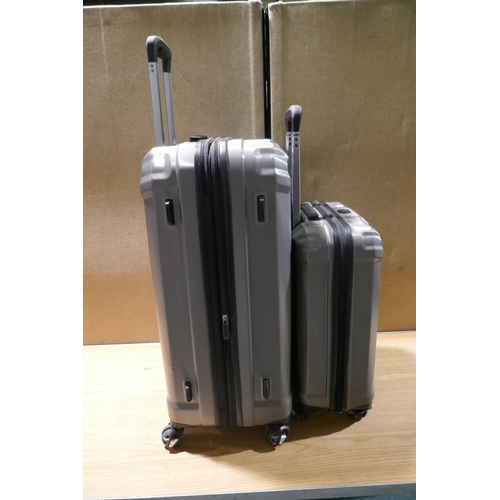 6011 - Samsonite Endure 2 piece silver Hardside Suitcases with box, Original RRP £119.99 + Vat (340-91) *Th... 